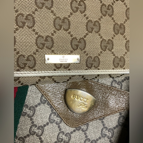✅ AUTHENTIC GUCCI SHERRYLINE TOTE+LONG WALLET - Picture 9 of 13